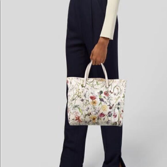 Gucci flora large tote   - Picture 3 of 17